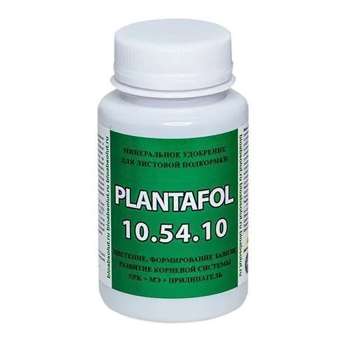 Плантафол (PLANTAFOL) NPK 10.54.10, минеральное удобрение для стадии цветения и завязи 150 г