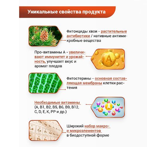 БИО-комплекс Экстракт хвои, иммуностимулятор, защита от насекомых 0,25 л